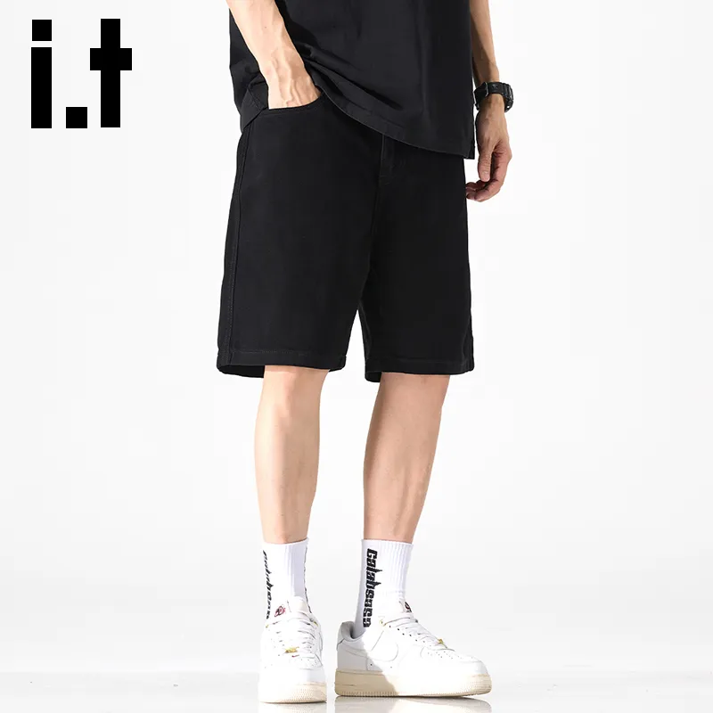 Izzue Denim Shorts Unisex-3