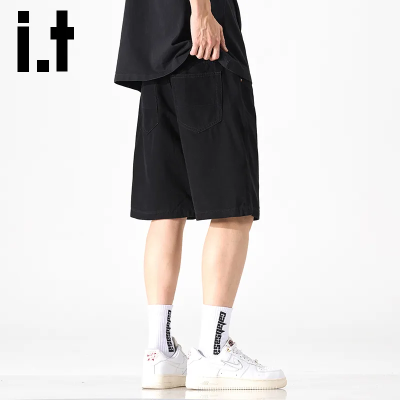 Izzue Denim Shorts Unisex-2