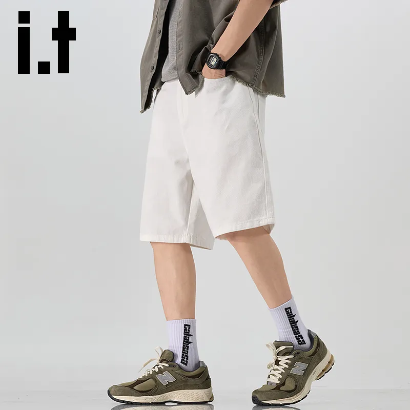 Izzue Denim Shorts Unisex-13