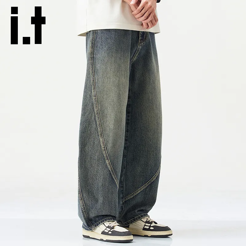 Izzue Jeans Unisex Vintage Blue[Heavily Washed]-3
