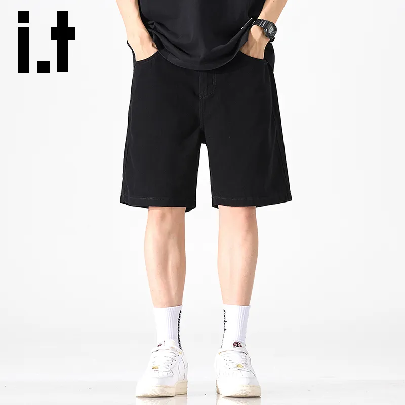 Izzue Denim Shorts Unisex-16