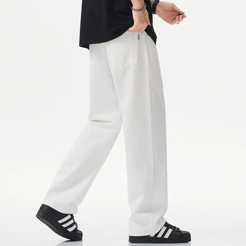 Izzue Jeans Unisex Cotton Raw White-6