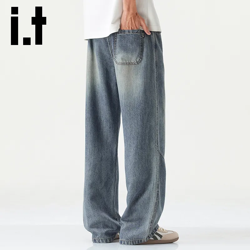 Izzue Jeans Unisex Blue[Tencel Cooling Micro Stretch]-5
