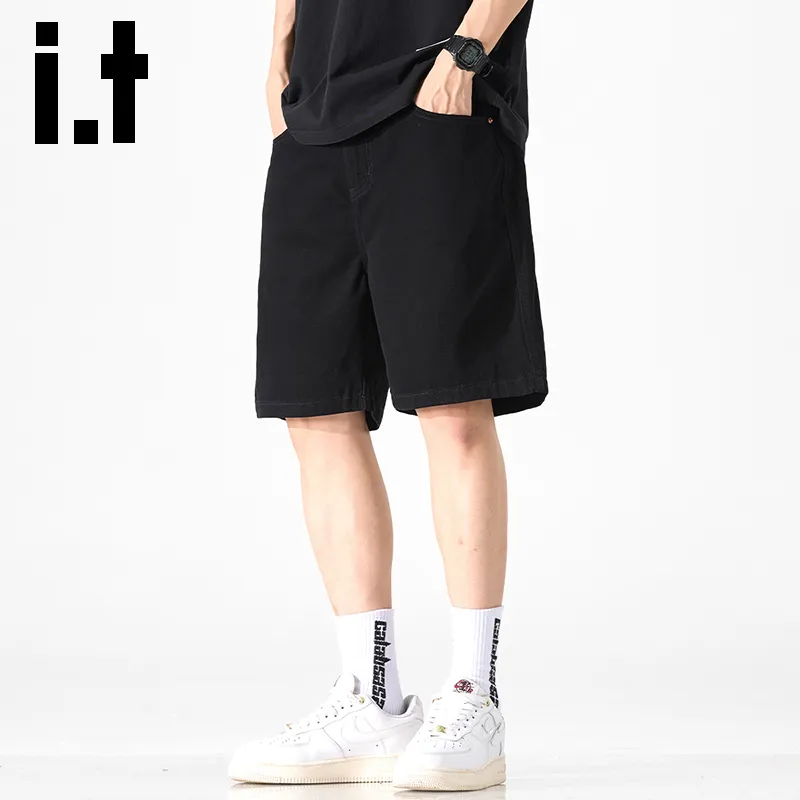 Izzue Denim Shorts Unisex-4