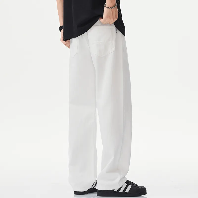 Izzue Jeans Unisex Cotton Raw White-1