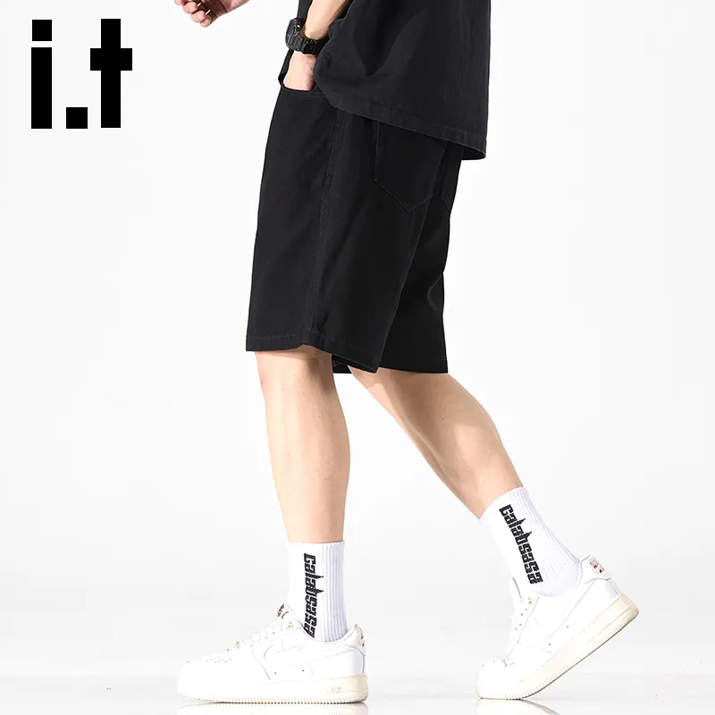 Izzue Denim Shorts Unisex-1
