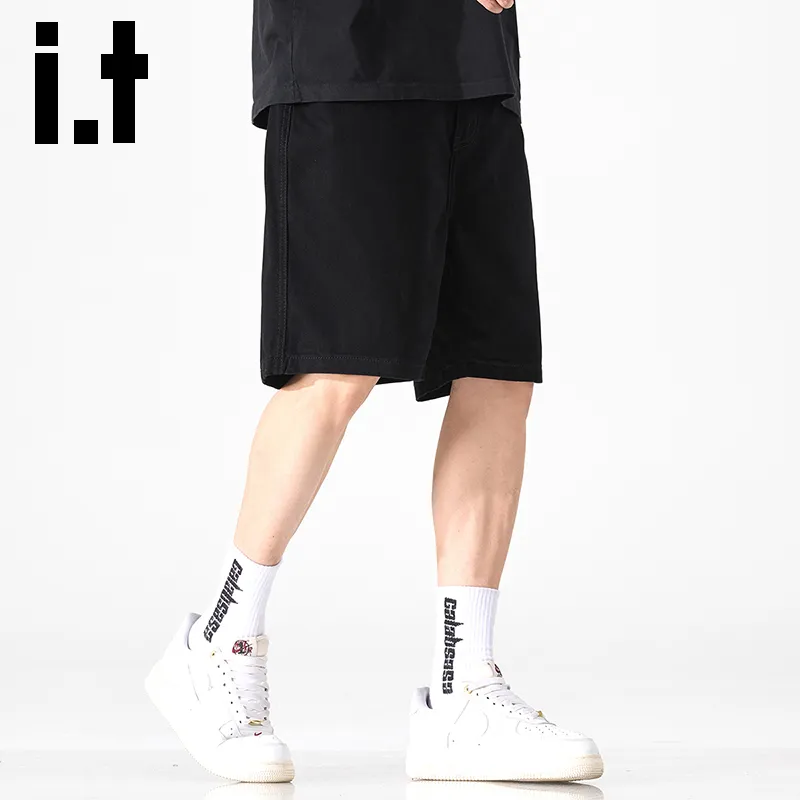 Izzue Denim Shorts Unisex-17