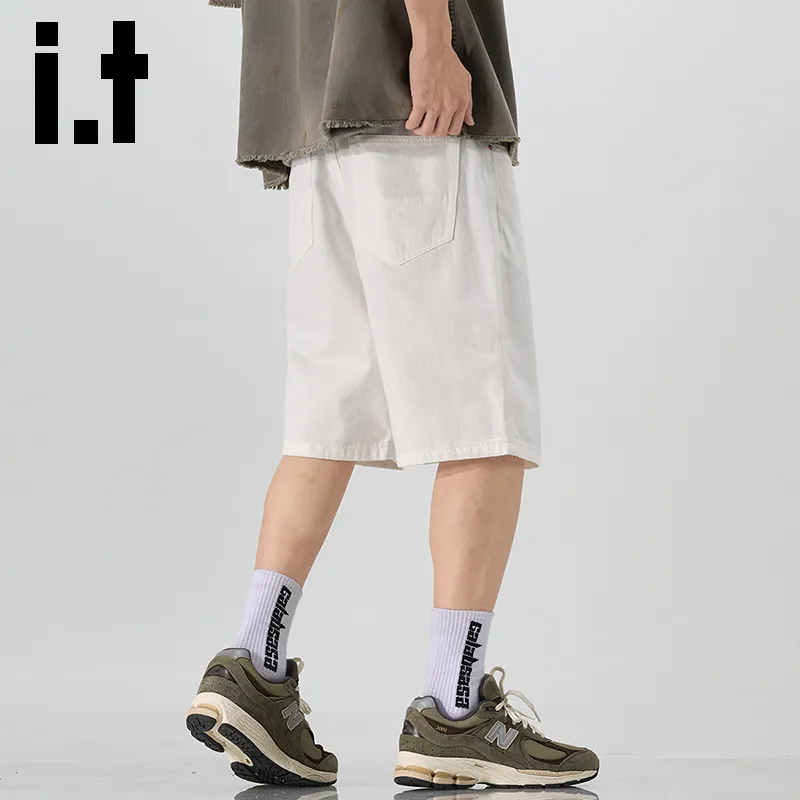 Izzue Denim Shorts Unisex-7