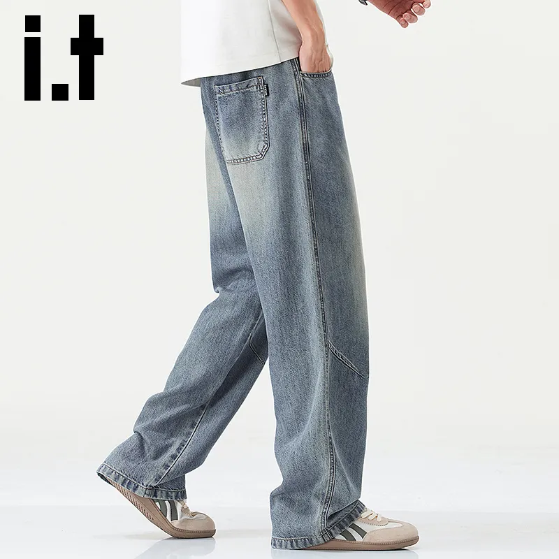 Izzue Jeans Unisex Blue[Tencel Cooling Micro Stretch]-4