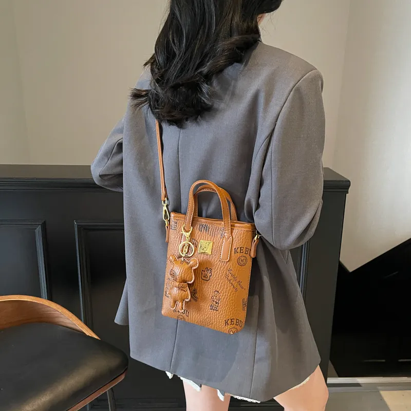 TOUTSEUL YOLO PU One Shoulder Handbag Regular Women's White/Black/Pink/Brown-19