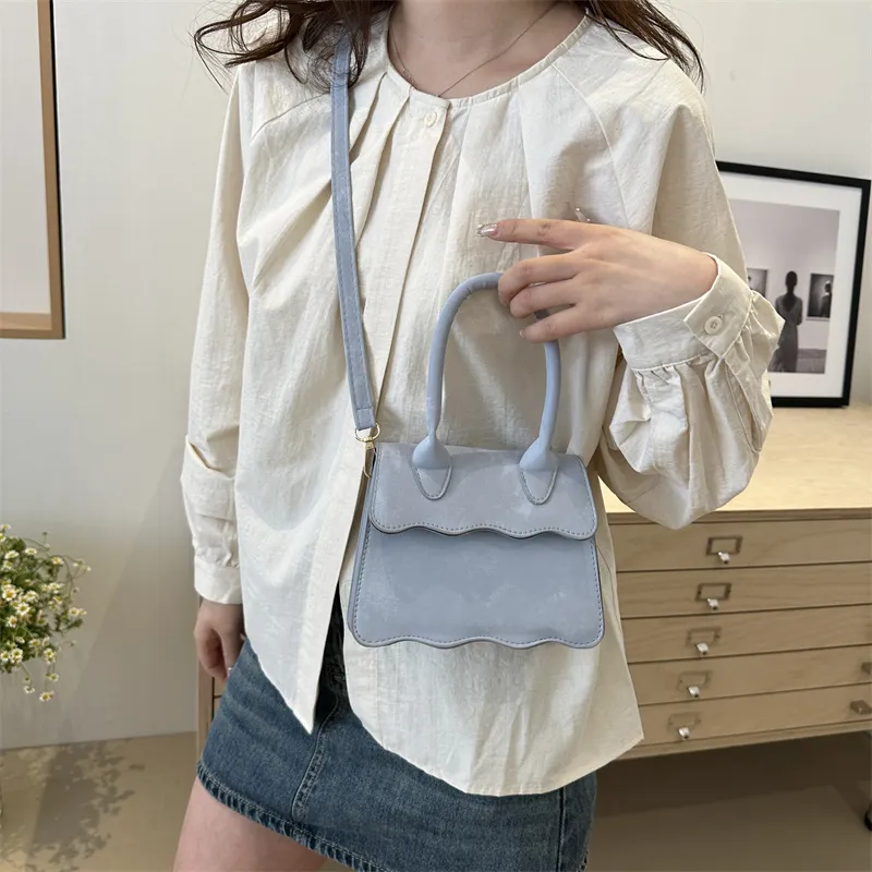 TOUTSEUL YOLO PU Shoulder Bag, Crossbody Bag, Handbag Women's White/Black/Gray/Blue/Pink-22