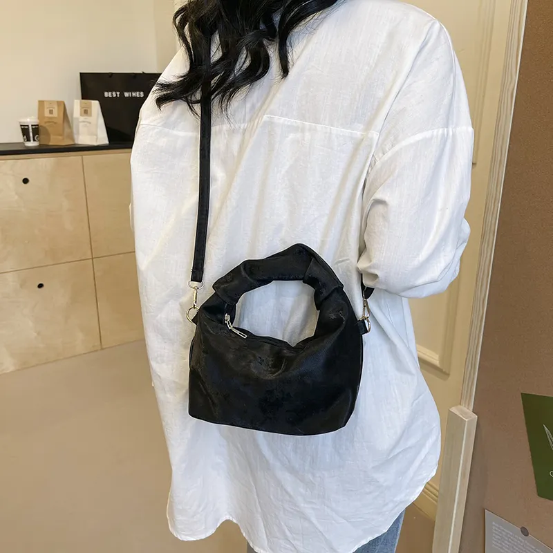 TOUTSEUL YOLO PU Shoulder Bag, Crossbody Bag, Handbag Women's White/Silver/Black/Pink-15