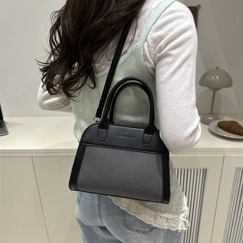 TOUTSEUL YOLO PU One Shoulder Handbag Women's White/Black/Khaki/Light Brown-9