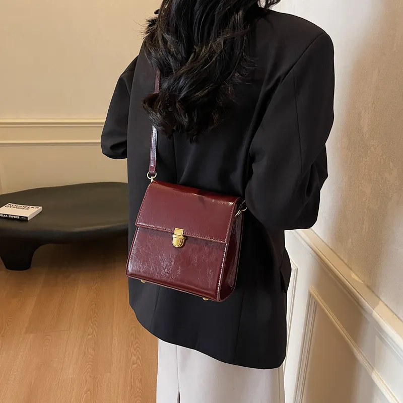 TOUTSEUL YOLO PU Crossbody Bag, Shoulder Bag Regular Women's Black/Burgundy/Coffee/Brown-8