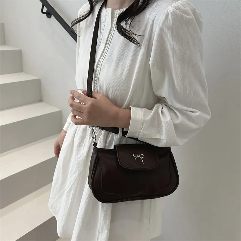 TOUTSEUL YOLO PU Crossbody Bag, Shoulder Bag Regular Women's White/Silver/Black/Pink/Brown-22