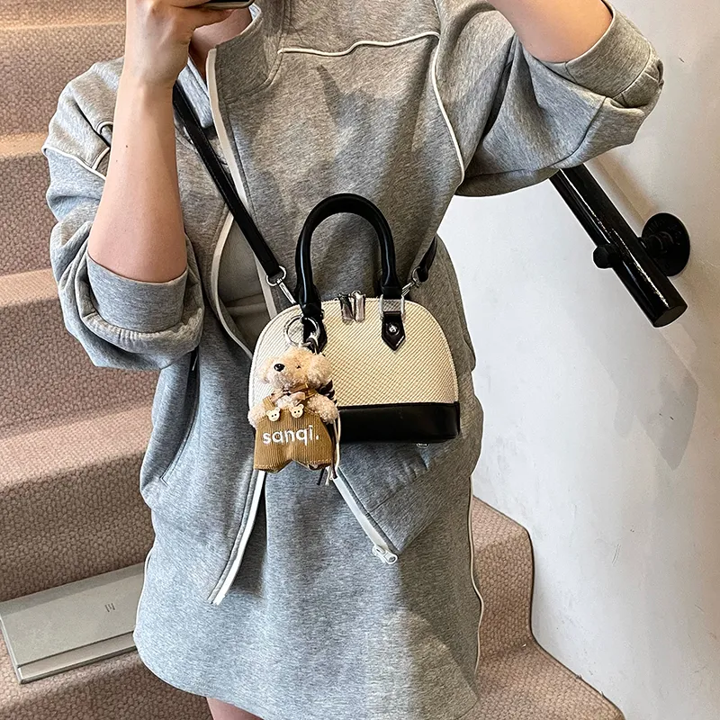 TOUTSEUL YOLO PU Dome Bag, Shoulder Bag, Crossbody Bag, Handbag Women's Multicolor-8
