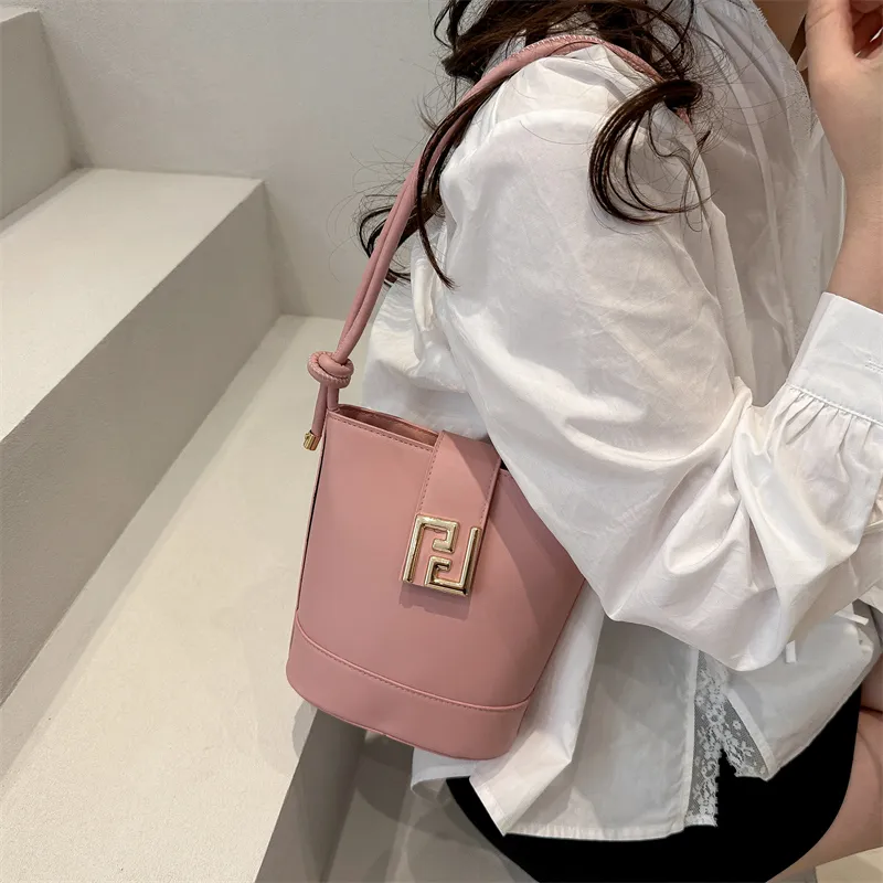 TOUTSEUL YOLO PU Bucket Bag, Shoulder Bag Women's Multicolor-20