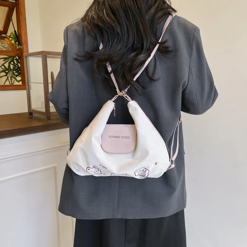 TOUTSEUL YOLO PU Backpack Shoulder Bag Women's Multicolor-5