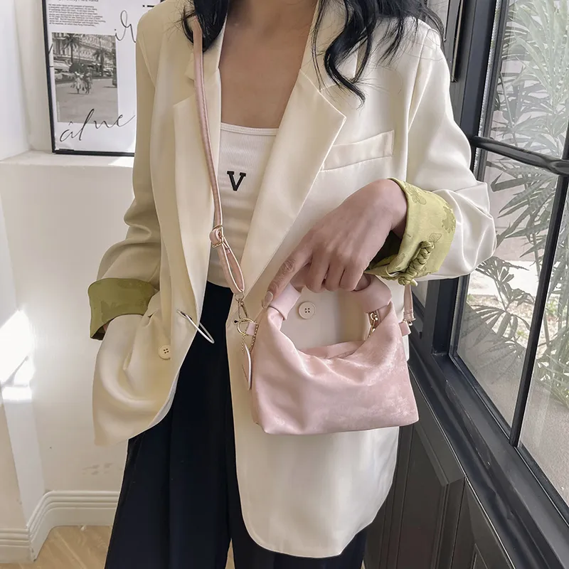 TOUTSEUL YOLO PU Shoulder Bag, Crossbody Bag, Handbag Women's White/Silver/Black/Pink-20