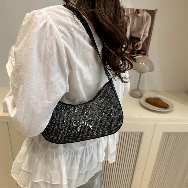 TOUTSEUL YOLO Special Material Shoulder Bag Women's Pink/Silver/Green/Gold/Black-26