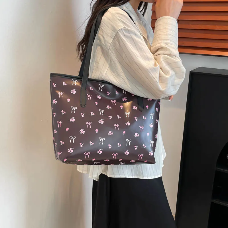 TOUTSEUL YOLO PU Tote Bag, Shopping Bag, Shoulder Bag Women's Multicolor-14