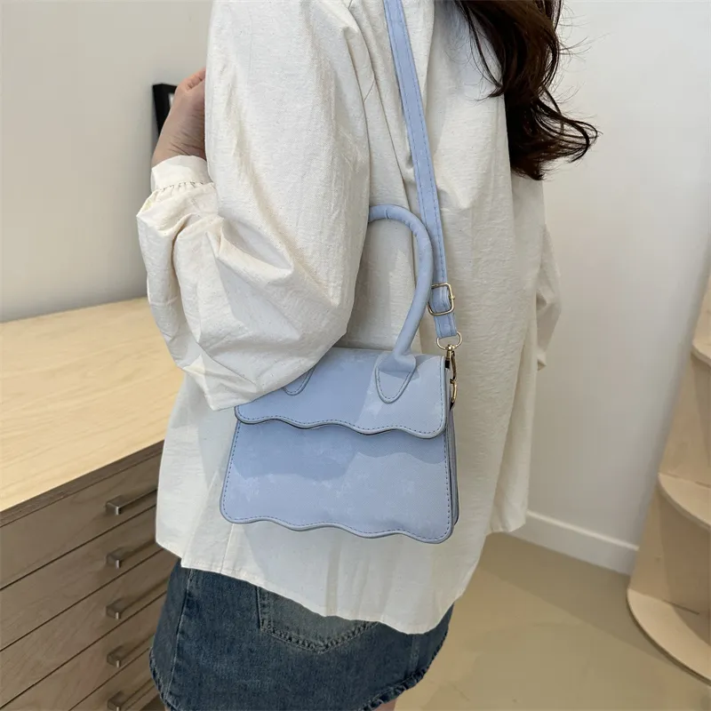 TOUTSEUL YOLO PU Shoulder Bag, Crossbody Bag, Handbag Women's White/Black/Gray/Blue/Pink-21