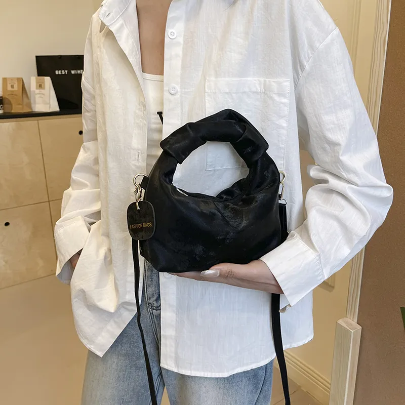 TOUTSEUL YOLO PU Shoulder Bag, Crossbody Bag, Handbag Women's White/Silver/Black/Pink-16