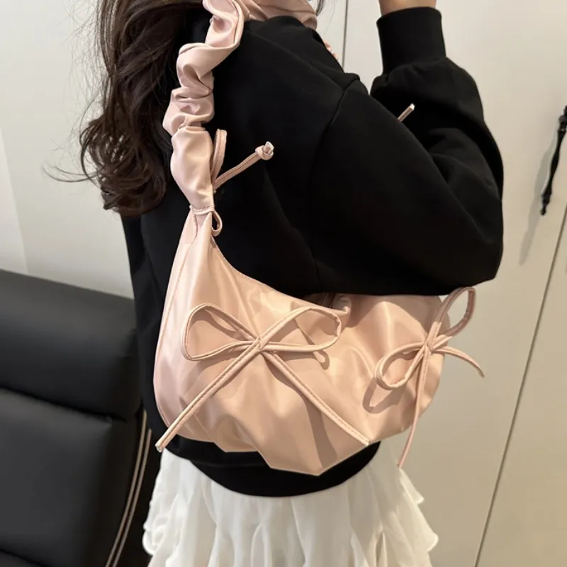 TOUTSEUL YOLO PU Handbag Women's Pink White Silver Blue-4