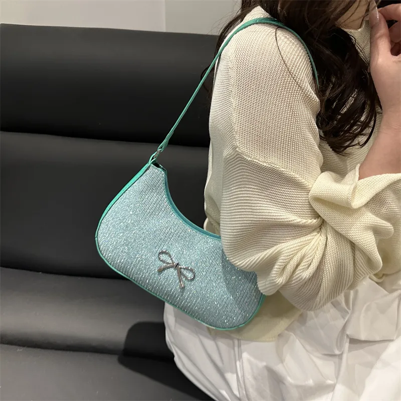 TOUTSEUL YOLO Special Material Shoulder Bag Women's Pink/Silver/Green/Gold/Black-13