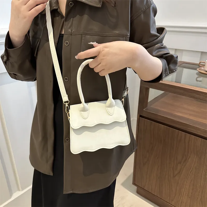 TOUTSEUL YOLO PU Shoulder Bag, Crossbody Bag, Handbag Women's White/Black/Gray/Blue/Pink-4