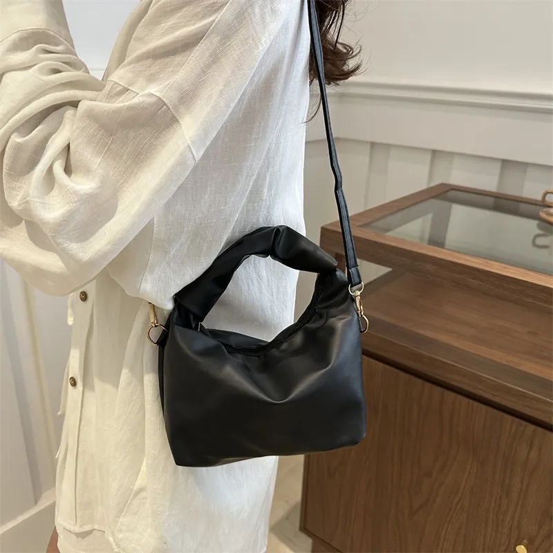 TOUTSEUL YOLO PU Shoulder Bag, Crossbody Bag, Handbag Regular Women's Black/White-3