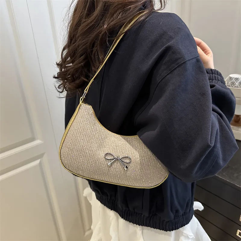 TOUTSEUL YOLO Special Material Shoulder Bag Women's Pink/Silver/Green/Gold/Black-19