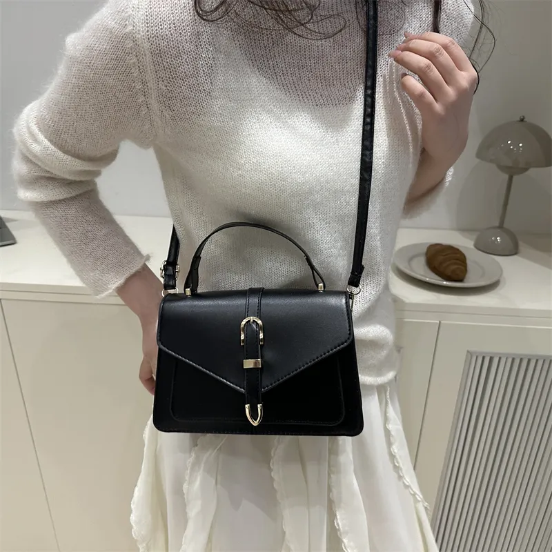 TOUTSEUL YOLO PU Handbag Women's Black Rose Red Green White Khaki-4
