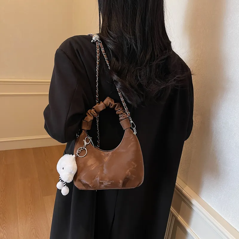 TOUTSEUL YOLO PU Handbag Women's Ecru/Black/Pink/Coffee-20