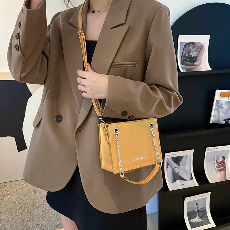TOUTSEUL YOLO PU Shoulder Bag, Crossbody Bag, Handbag Women's Ecru/Gold/Brown/Black-7