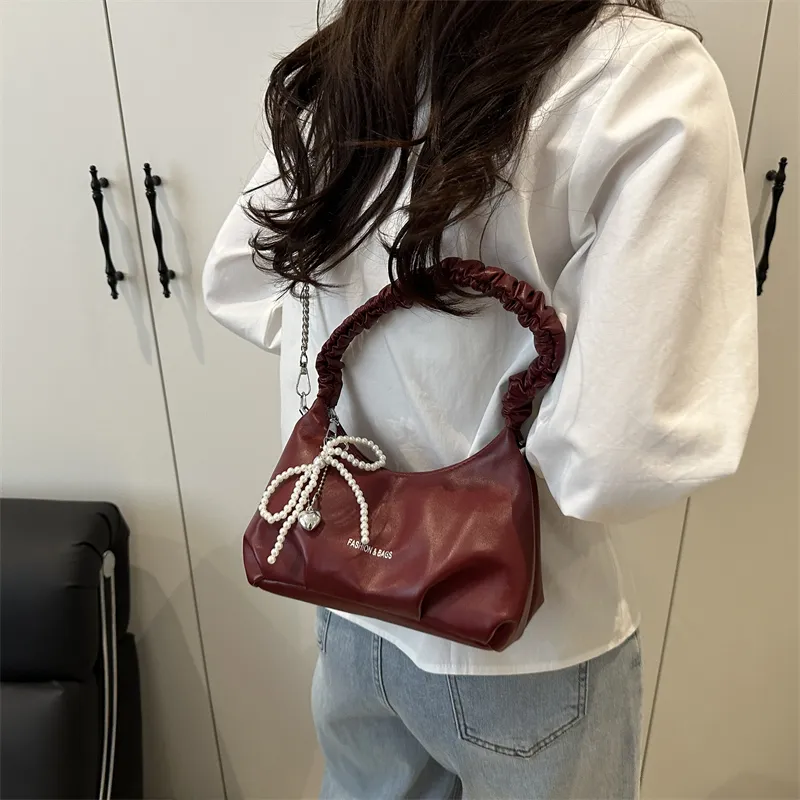 TOUTSEUL YOLO PU Underarm Shoulder Bag Women's Multicolor-4