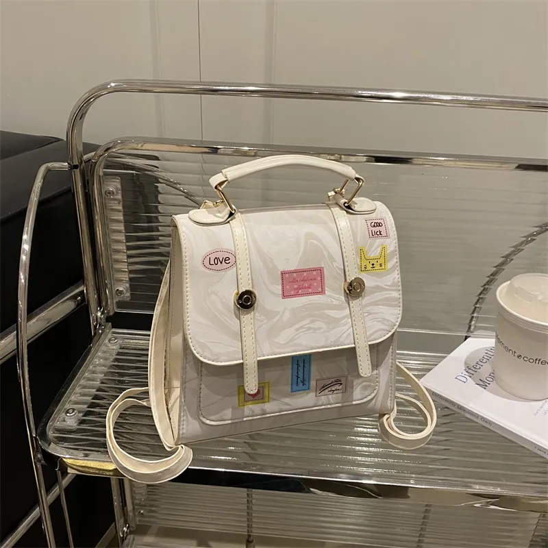 TOUTSEUL YOLO PU Backpack Regular Women's White-6