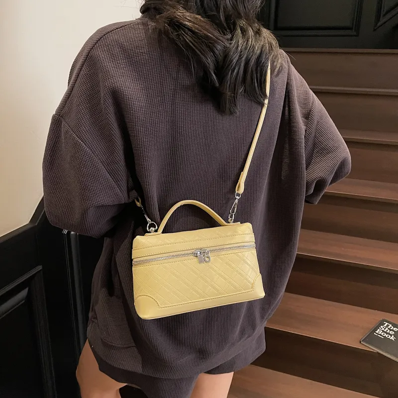 TOUTSEUL YOLO PU Shoulder Bag, Crossbody Bag, Handbag Regular Women's White/Black/Pink/Yellow/Khaki/Light Brown-17