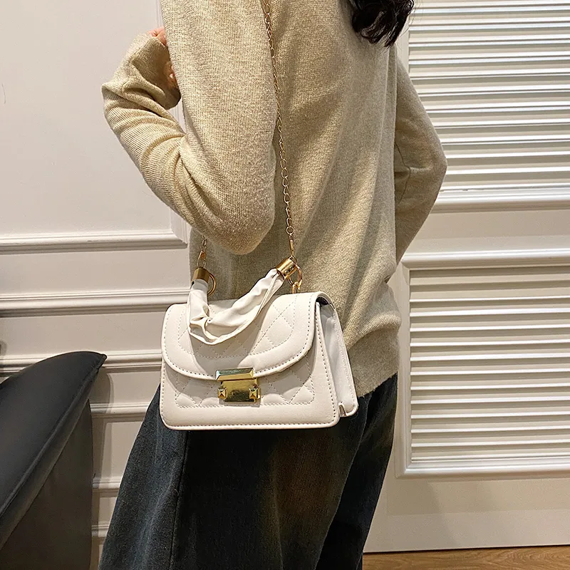TOUTSEUL YOLO PU Shoulder Bag, Crossbody Bag, Handbag Women's White/Black/Khaki/Green/Brown-3
