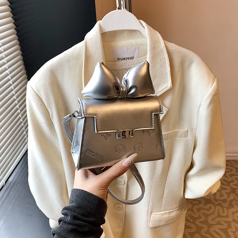 TOUTSEUL YOLO PU Shoulder Bag Women's White/Silver/Black/Pink/Blue-8