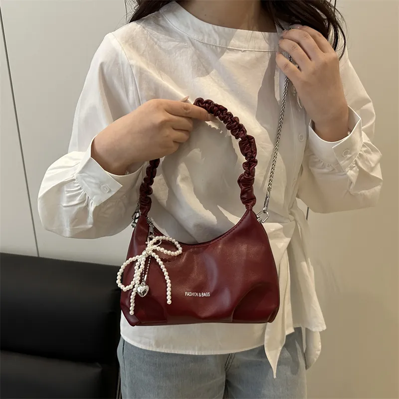 TOUTSEUL YOLO PU Underarm Shoulder Bag Women's Multicolor-2