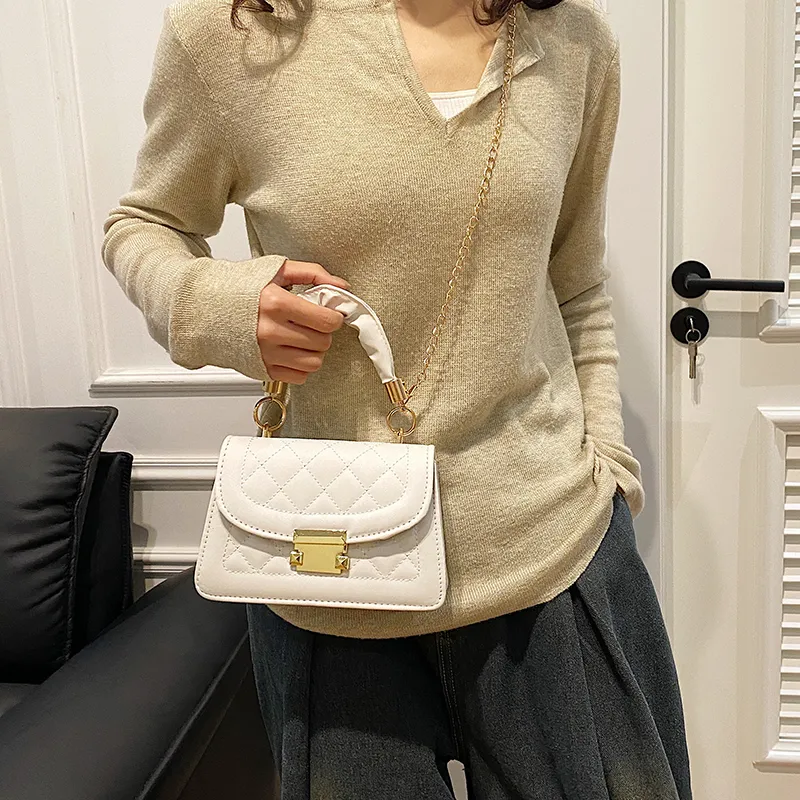 TOUTSEUL YOLO PU Shoulder Bag, Crossbody Bag, Handbag Women's White/Black/Khaki/Green/Brown-1
