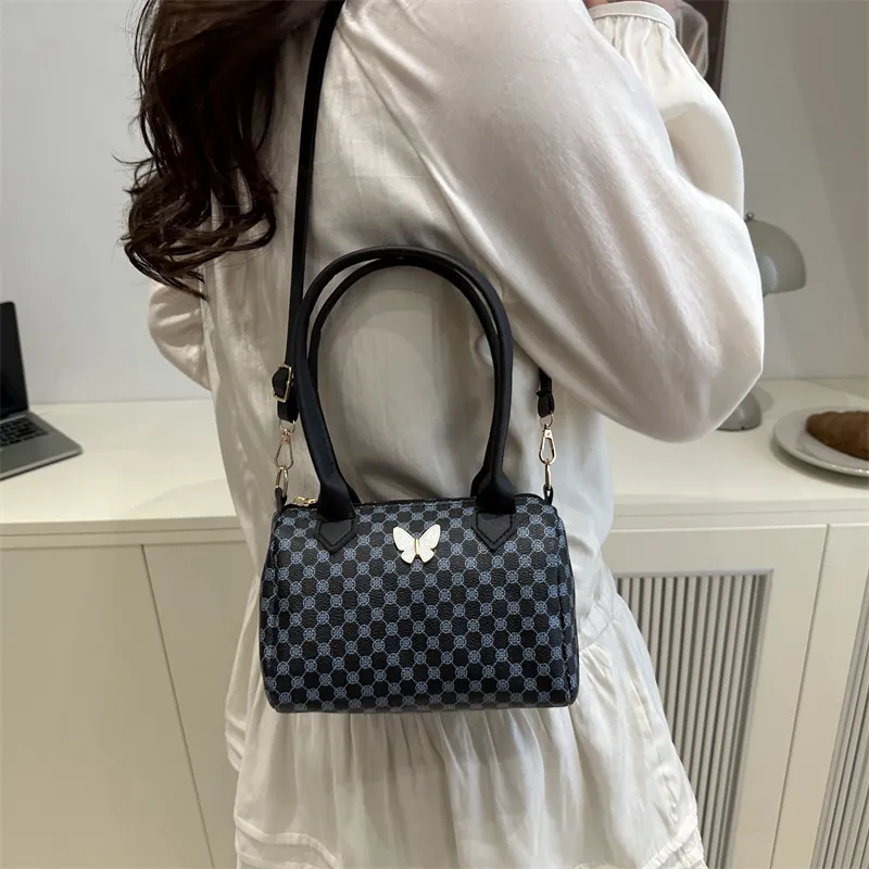 TOUTSEUL YOLO PU Boston Bag Handbag Women's White/Pink/Black/Brown-10