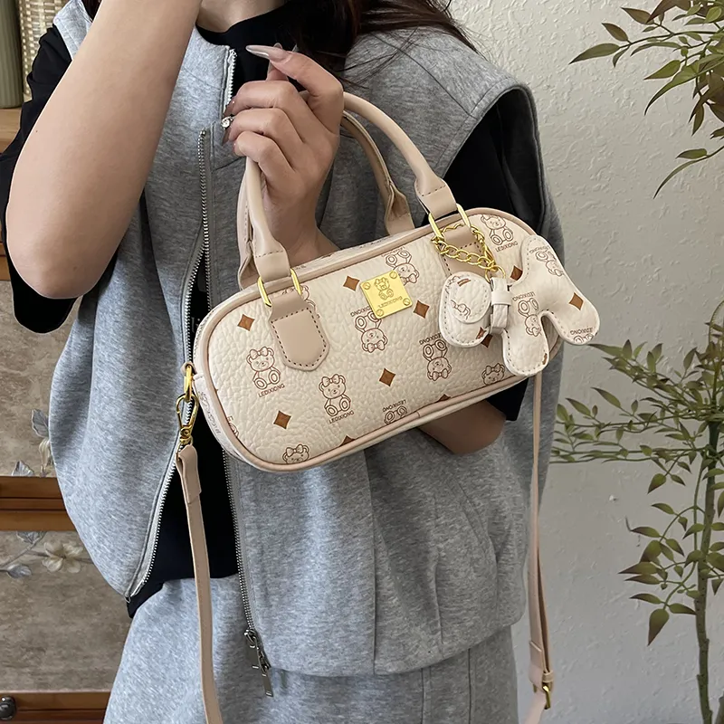 TOUTSEUL YOLO PU Handbag Women's White/Pink/Brown/Khaki/Black/Coffee-20