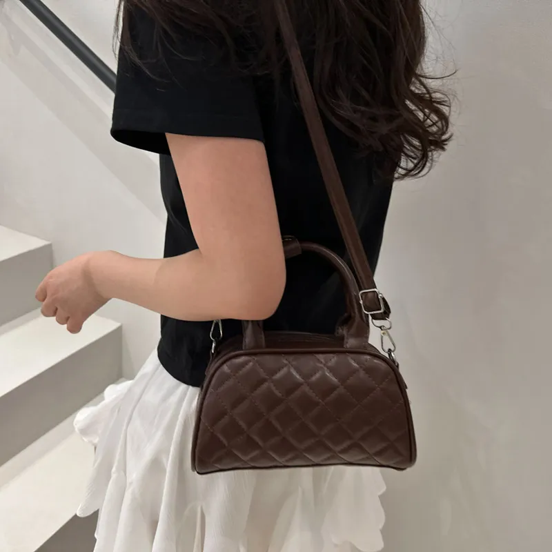 TOUTSEUL YOLO PU Handbag Women's White/Black/Khaki/Pink/Brown-24