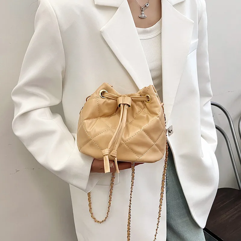TOUTSEUL YOLO PU Crossbody Bag, Shoulder Bag Women's White/Khaki/Black/Rose Red-23