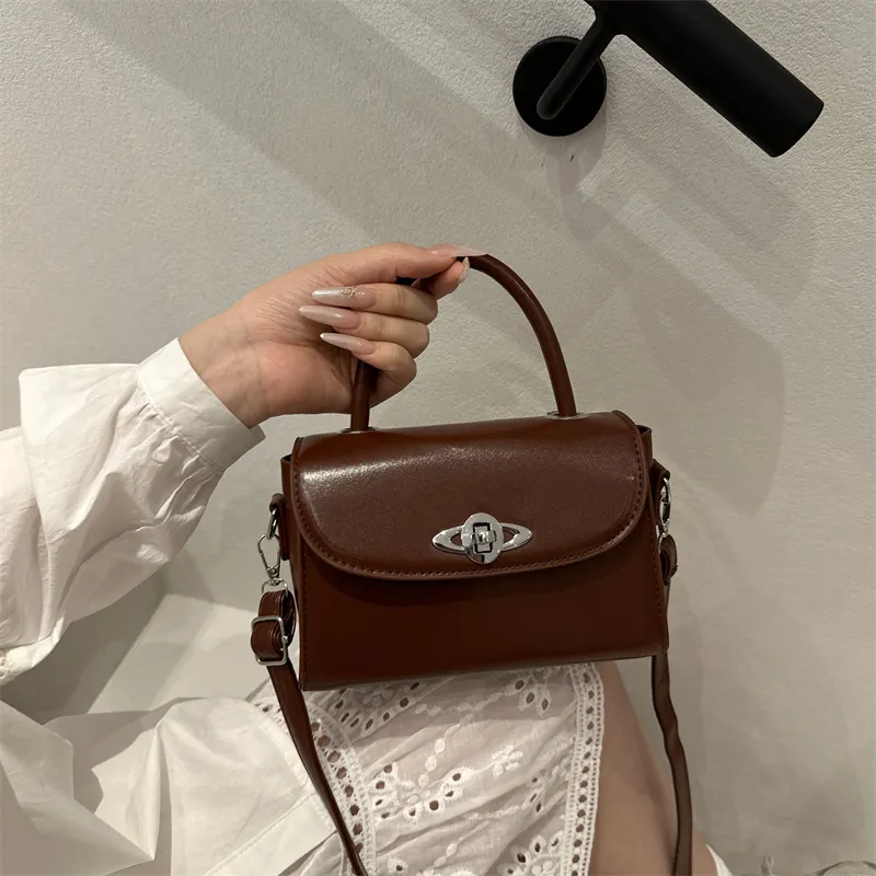 TOUTSEUL YOLO PU Handbag Women's White/Black/Khaki/Light Brown/Dark Brown-23