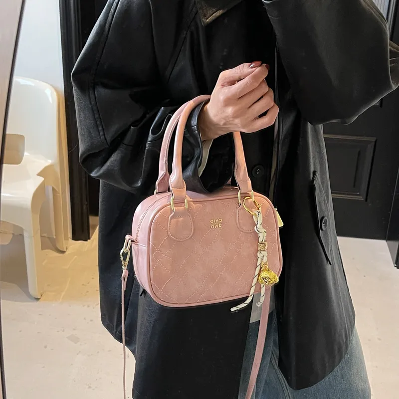TOUTSEUL YOLO PU Shoulder Bag, Crossbody Bag, Handbag Regular Women's Ecru/Black/Pink/Brown-13