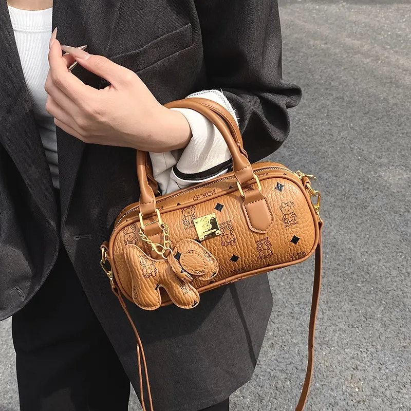 TOUTSEUL YOLO PU Handbag Women's White/Pink/Brown/Khaki/Black/Coffee-13