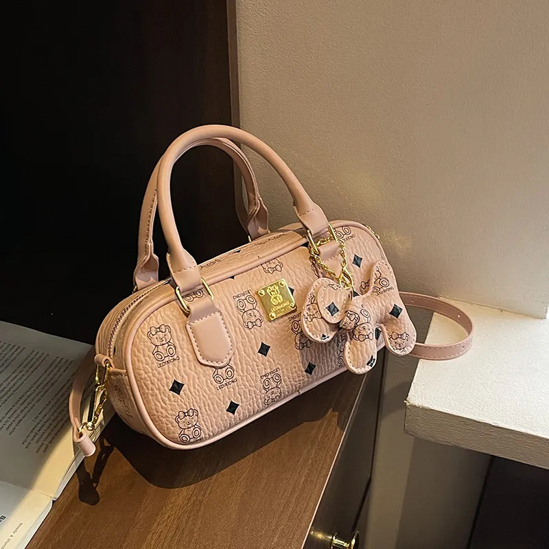 TOUTSEUL YOLO PU Handbag Women's White/Pink/Brown/Khaki/Black/Coffee-9